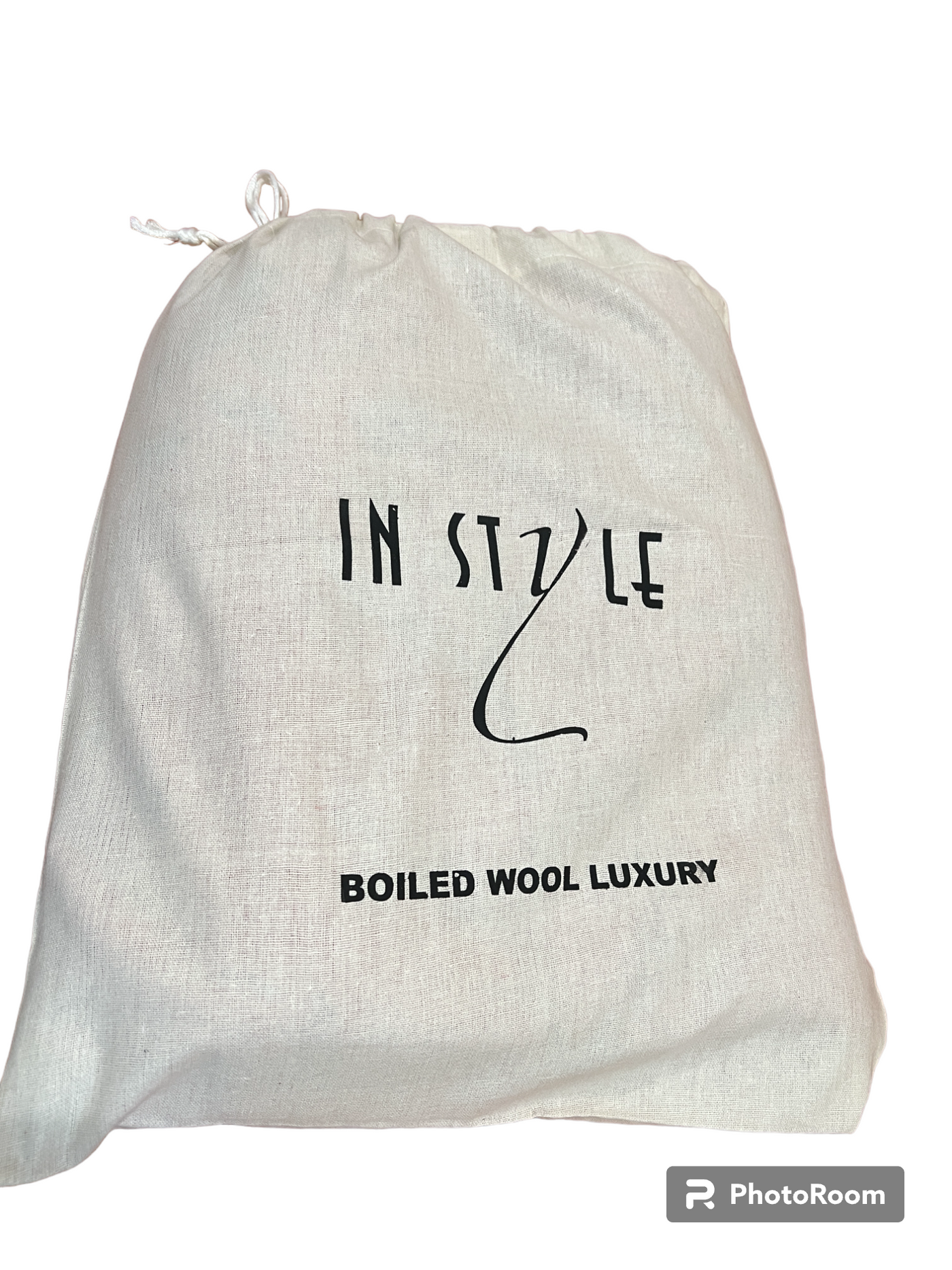 Grey Luxury Style Laundry Bag